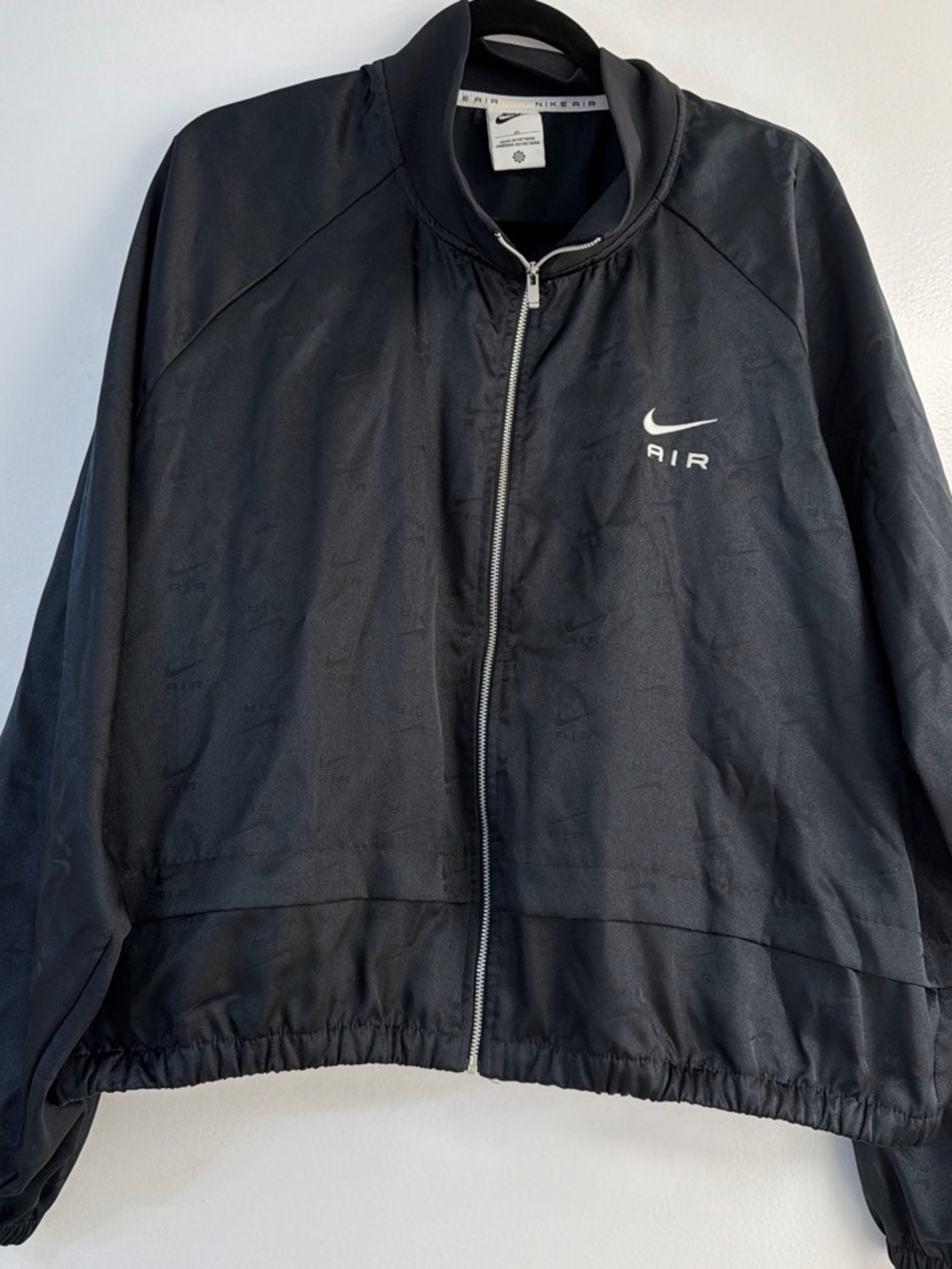 Nike Air Black Lightweight Windbreaker Jacket